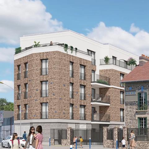 Appartement Studio Neuf à Aubervilliers