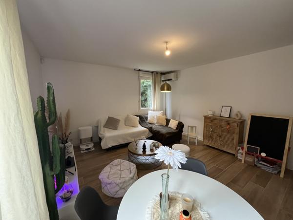 Aix-en-Provence (13090) A Vendre - Beau T3 en RDJ avec garage