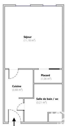 Appartement à vendre 1 pièce 19 m² Aix-en-Provence