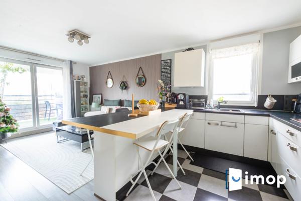 4 pièces avec balcon et parking