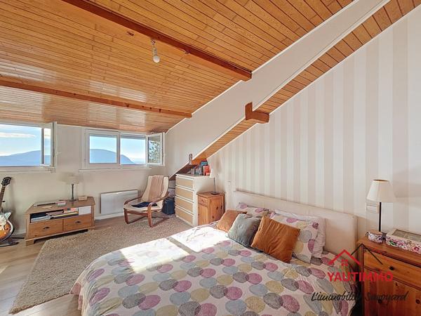 Cranves-Sales (74380) Maison de plain-pied 6 pièces avec vue panoramique sur le Jet d’eau à Cranves-Sales