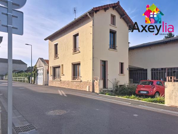La Pacaudière (42310) A VENDRE - MAISON AVEC GARAGE ET ATELIER - LA PACAUDIERE