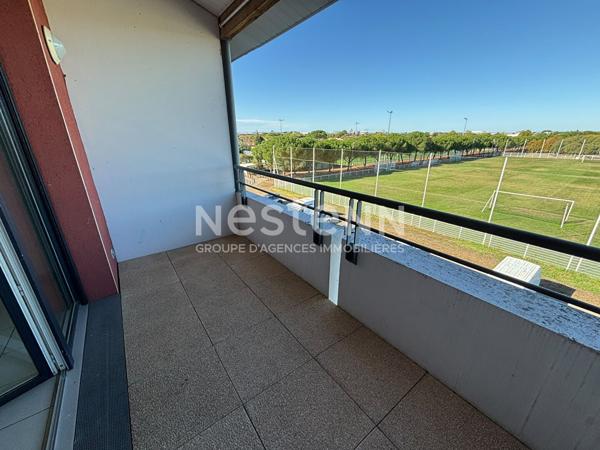 Toulouse 31100 Quartier des Pradettes , SANS FRAIS AGENCE T3 récent de 63.80m²  avec terrasse de 5.58m² parking en sous sol