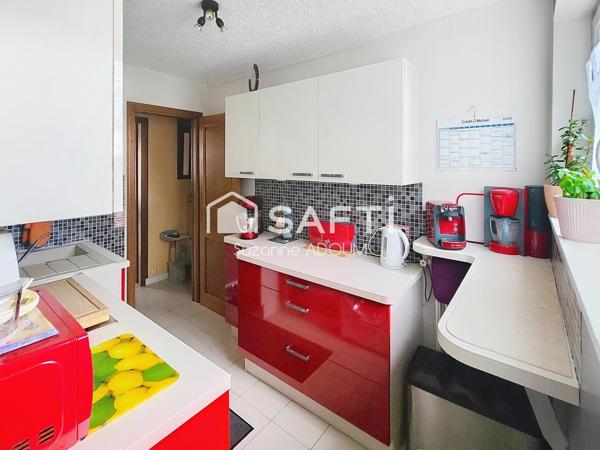 Appartement 4 pièces avec balcon, cave et box fermé à Sartrouville