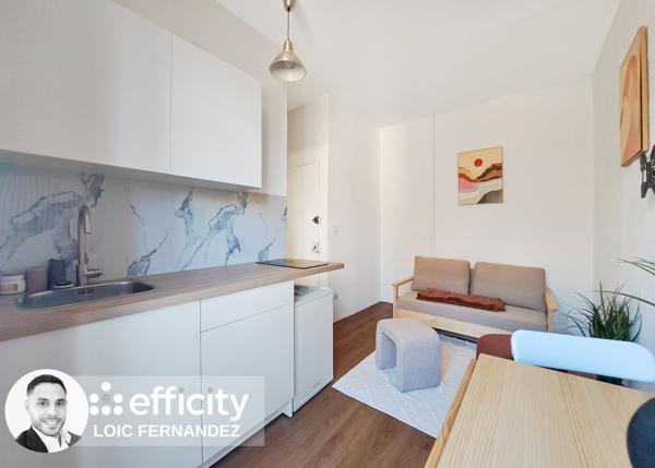 Appartement 1 pièce - 14 m² Exclusivité efficity