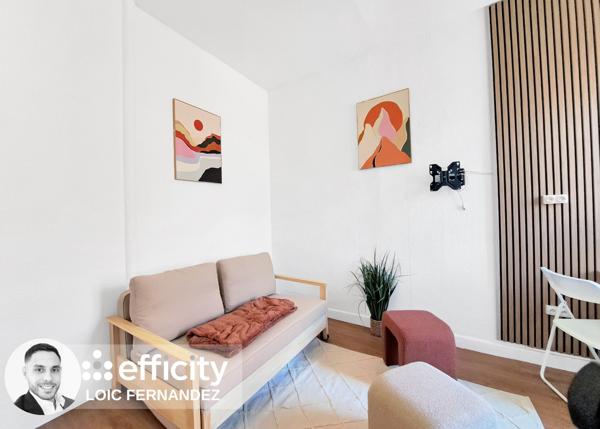 Appartement 1 pièce - 14 m² Exclusivité efficity