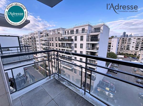 Studio de 27.31 m² avec balcon - Suresnes - Résidence récente