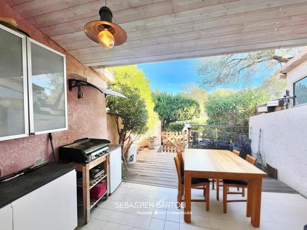 Appartement type3 accès plage à pied!