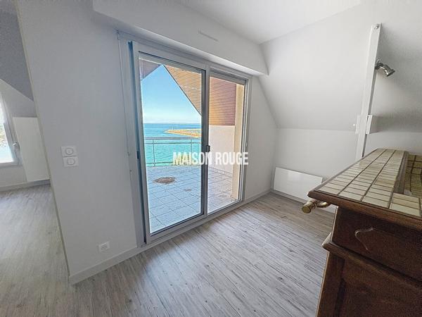 Appartement dernier étage avec terrasse et vue mer imprenable à Saint-Quay-Portrieux