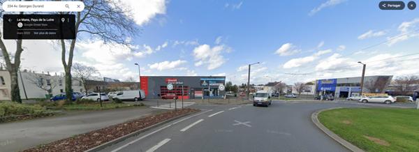 Le Mans (72100) EMPLACEMENT EXCEPTIONNEL LE MANS SUD