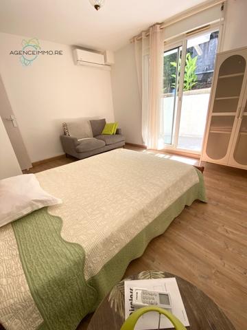 Beau F3 meublé aux Avirons Rés. Grand Bleu.