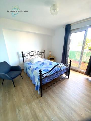 Beau F3 meublé aux Avirons Rés. Grand Bleu.