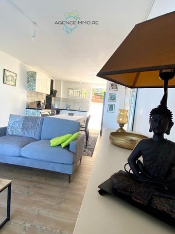 Beau F3 meublé aux Avirons Rés. Grand Bleu.