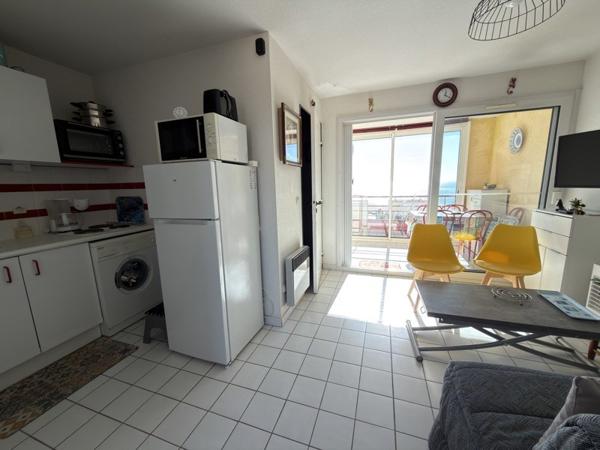 Appartement à vendre |  Valras-Plage |  3 pièces | 27 m²
