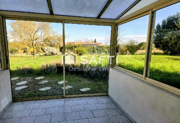 MAISON FAMILIALE RENOVEE – 154 M² – 4 CHAMBRES – TERRAIN CONSTRUCTIBLE 2 400 M² – SAINT-LAURENT-DES-VIGNES