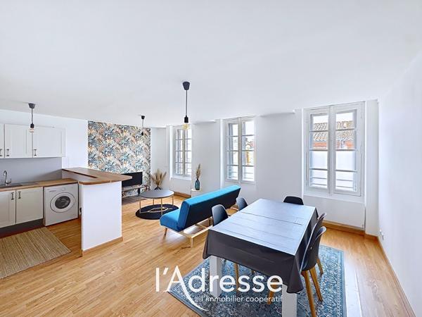 Exclusivité l'Adresse - Plaisance du Touch (Hyper-centre) - Magnifique T2 de 60,92 m² avec combles à fort potentiel