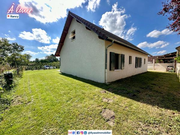 Rancy (71290) 3 PIÈCES 76 M² 659 M² MAISON NEUVE | 2 CH | 1 GARAGE