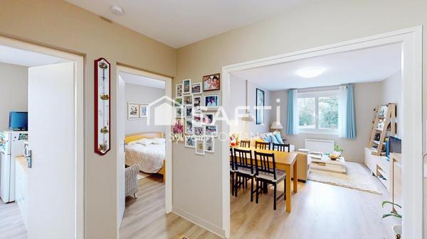 APPARTEMENT AU CALME, UNE CHAMBRE, PLACE DE PARKING, CAVE, BALCON