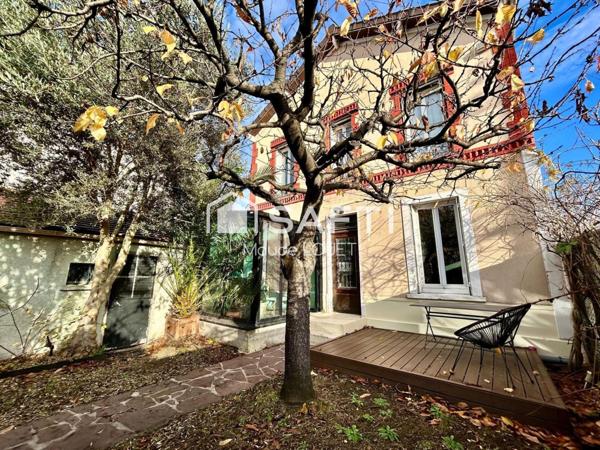 COLOMBES - MAISON 130 M² - 3 CHAMBRES - JARDIN