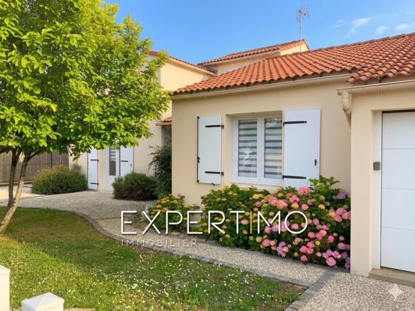 Jard-sur-Mer, Maison T4 de 85 m², 3 chambres dont deux de plain-pied - Terrain clôturé et sans vis-à-vis de 49