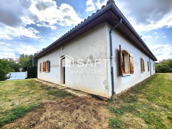 Maison non achevée de 180m²