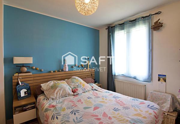 Plain-pied 3 chambres non-mitoyenne
