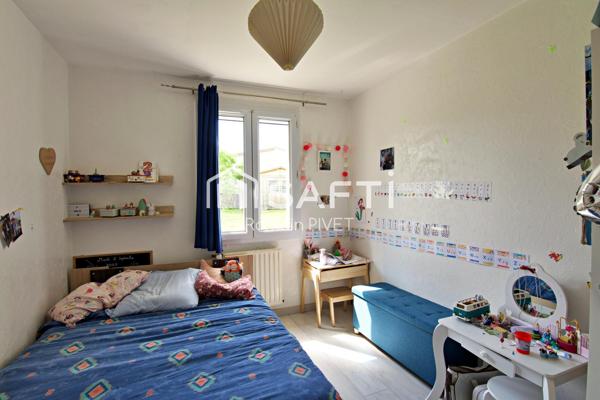 Plain-pied 3 chambres non-mitoyenne