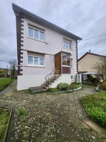 MAISON FAMILIALE 5 PIÈCES AVEC SOUS-SOL COMPLET ET JARDIN  DOMBASLE-SUR-MEURTHE