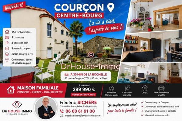 Maison à vendre 9 pièces de 155 m²