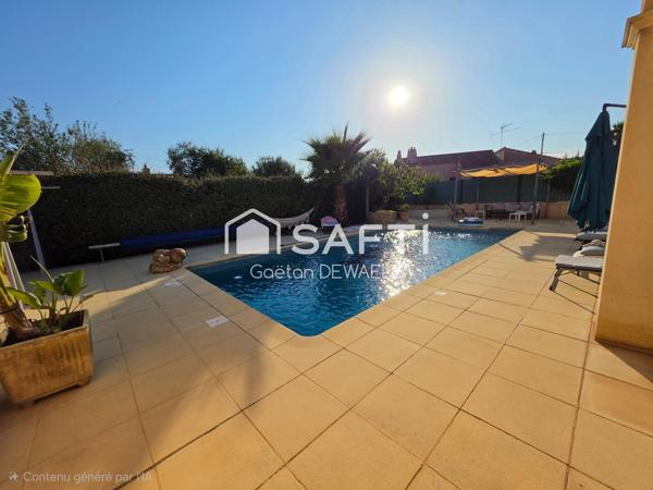 Villa provençale individuelle avec piscine
