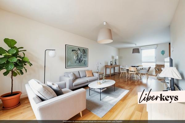 Grand appartement T3 traversant de 82m² - Coeur quartier Vaise