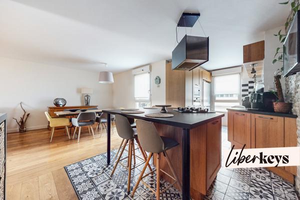 Grand appartement T3 traversant de 82m² - Coeur quartier Vaise