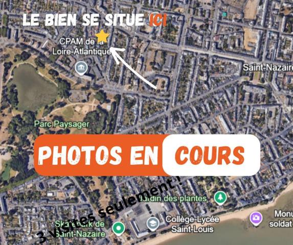 T2bis / T3 lumineux centre-ville de Saint-Nazaire