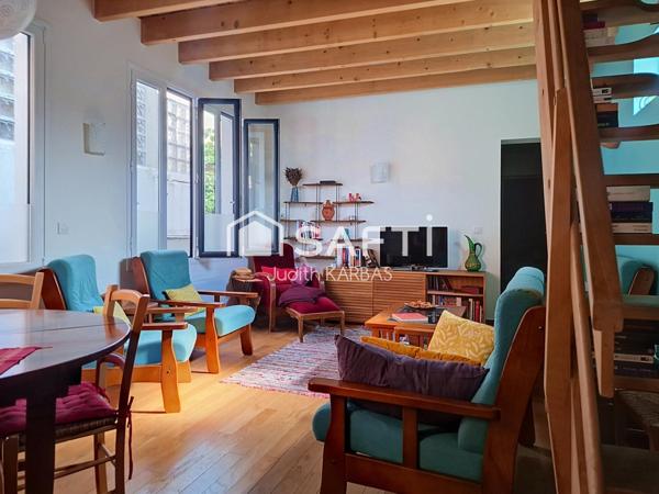Maison de trois pièces en duplex