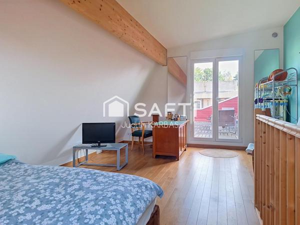 Maison de trois pièces en duplex