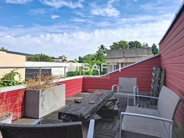 Maison de trois pièces en duplex