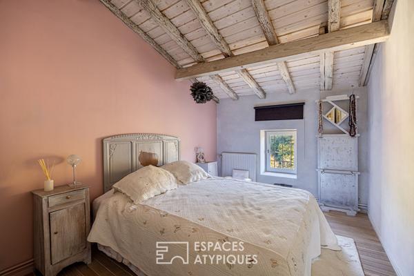 Maison du 19ème avec extension contemporaine