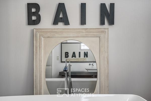 Maison bourgeoise avec terrasses en centre ville