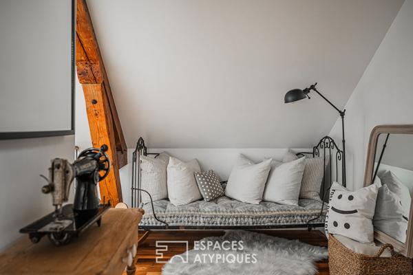 Maison bourgeoise avec terrasses en centre ville