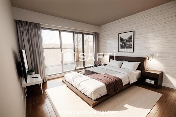 Découvrez cet appartement lumineux avec balcon, veranda et parkings.