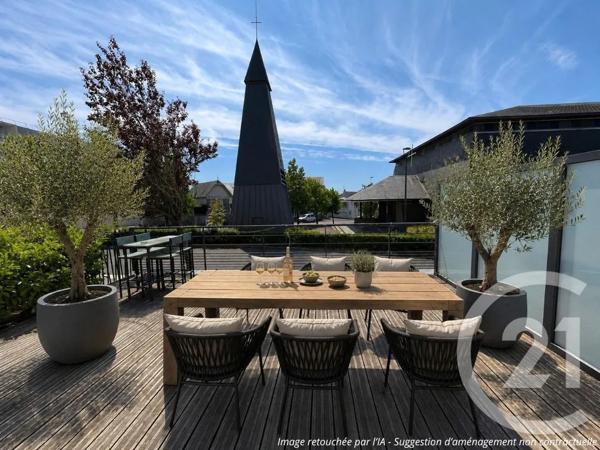 Appartement F2 à vendre  2 pièces - 54,24 m 2   DONVILLE LES BAINS  - 50