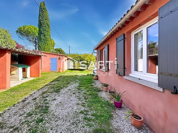 Maison de plain-pied avec piscine – Centre ville Lorgues