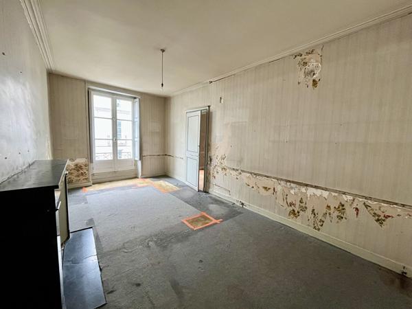 Bel appartement ancien à rénover centre ville 116m², Nantes 44000