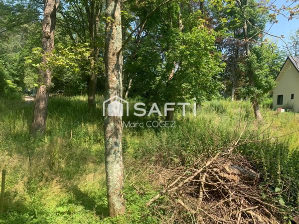 Terrain à viabiliser de 1834m2 situé à neufchâtel-Hardelot