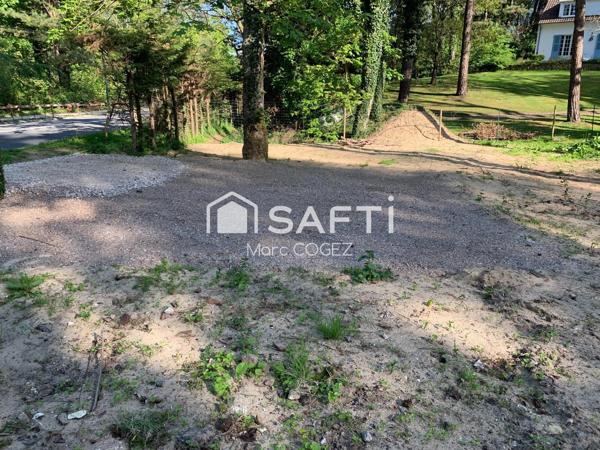 Terrain à viabiliser de 1834m2 situé à neufchâtel-Hardelot