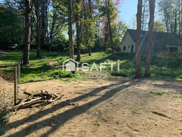 Terrain à viabiliser de 1834m2 situé à neufchâtel-Hardelot