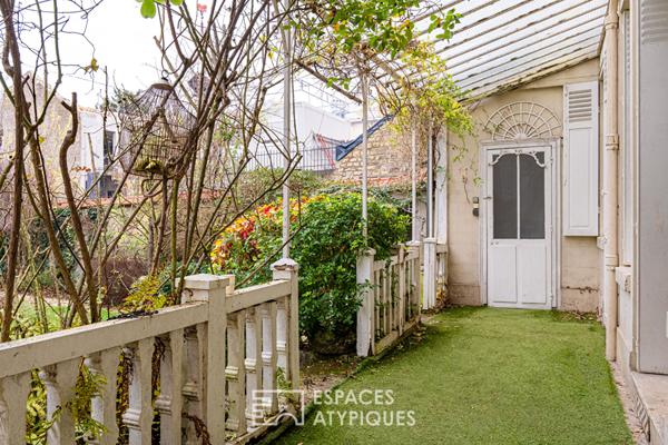 Agréable duplex avec jardin hyper centre de Saint Germain en Laye