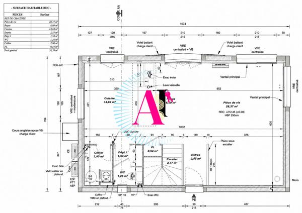 Grasse Saint-Jacques Sud | Maison 116 m² – 4 chambres – Terrain piscinable