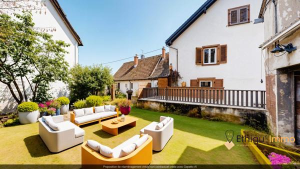 Maison de caractère sur 3ares avec jardin et garage