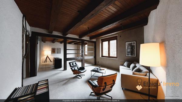 Maison de caractère sur 3ares avec jardin et garage